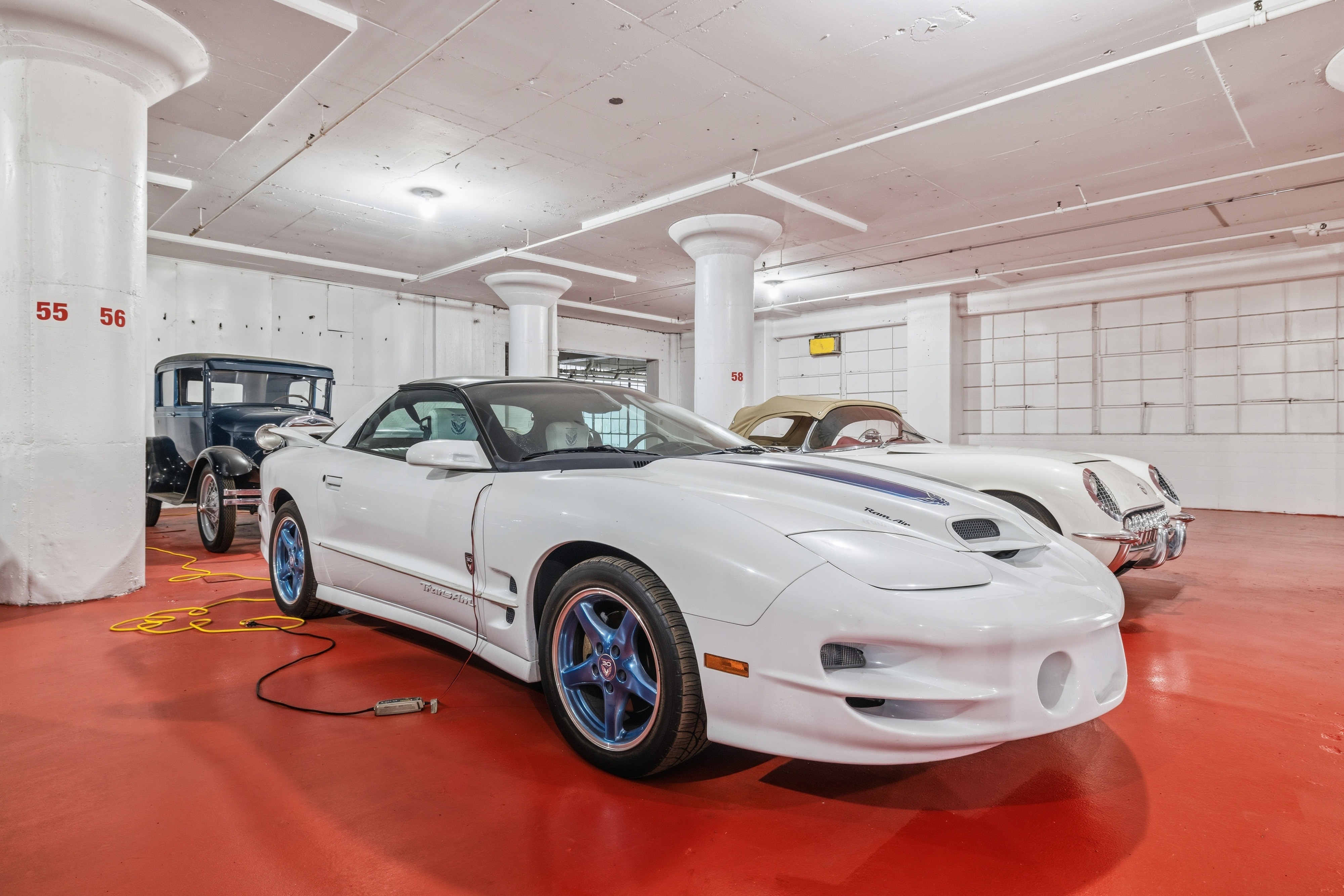 Classic and collector vehicles stored in our indoor facility